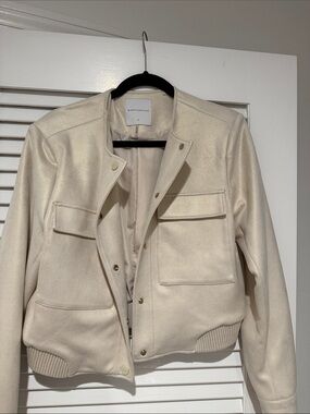Windsor Cream Women's Bomber Jacket